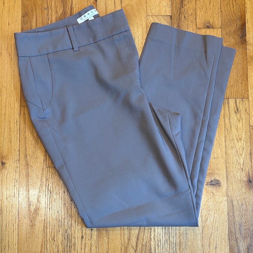 Chaus New York Taupe Capri Trousers- Size 10